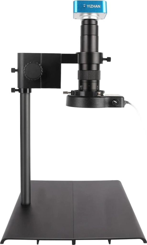 Elektronisches Mikroskop-Set - HDMI Videomikroskop - 1080p Ausgabe - 180x Vergrößerung - Mess- und Zeichenfunktionen - Metallgehäuse - Monokular...