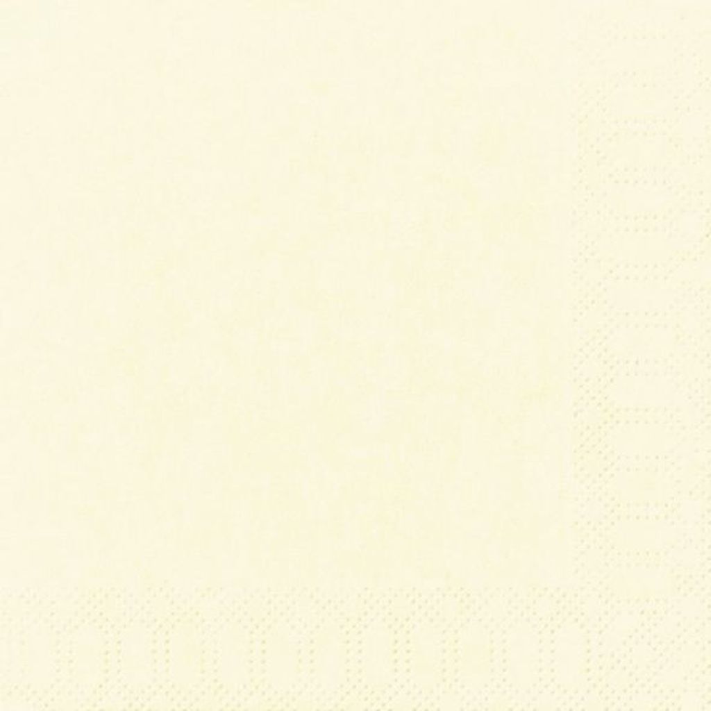 Duni 104955 Servietten 3lagig Tissue Uni champagne, 33 x 33 Obrázek produktu 