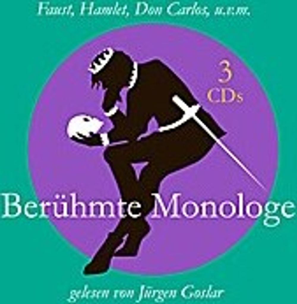Berühmte Monologe/3 CDs