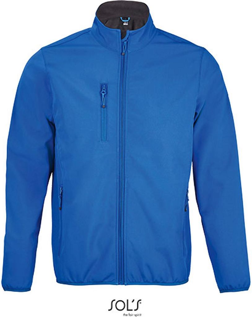 SOLs 03090 | Herren Jacke MenŽs Softshell Jacket Radian - Farbe: Royal Blue - Größe: XL