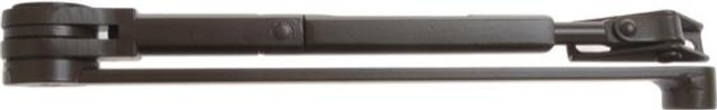 DCL141 Arm mit Schloss für Assa Abloy DC120/DC140 Türschließer, braun