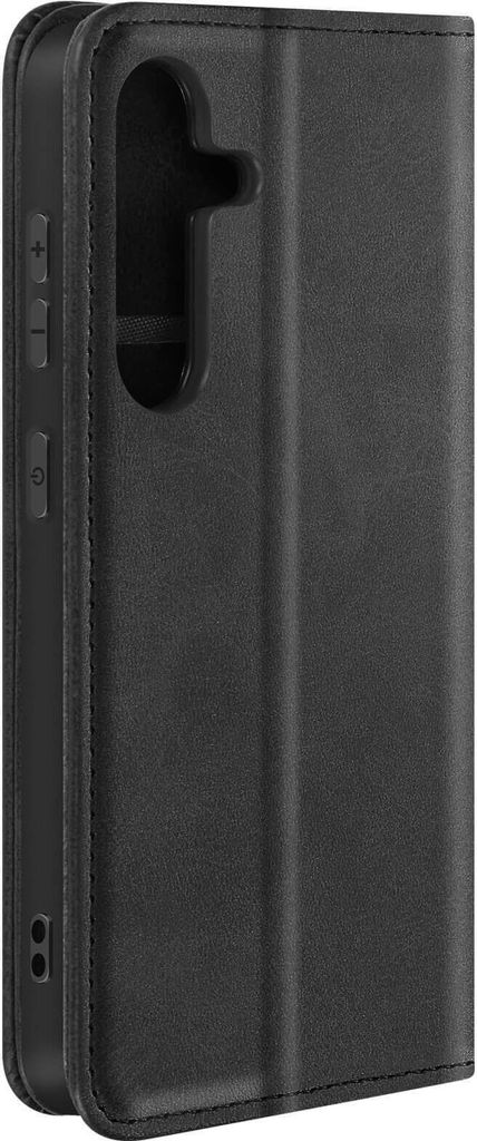 Avizar, Samsung S24 / S25 Klapphülle Geldbörse mit Fächern & Standfunktion, Schwarz