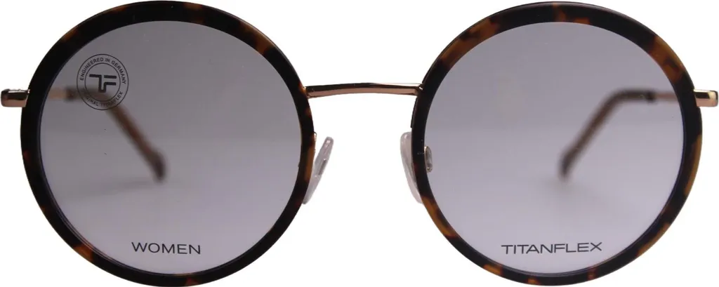 Monture Optique Titanflex 826040 en Métal Mémoire de Forme Légère Gris