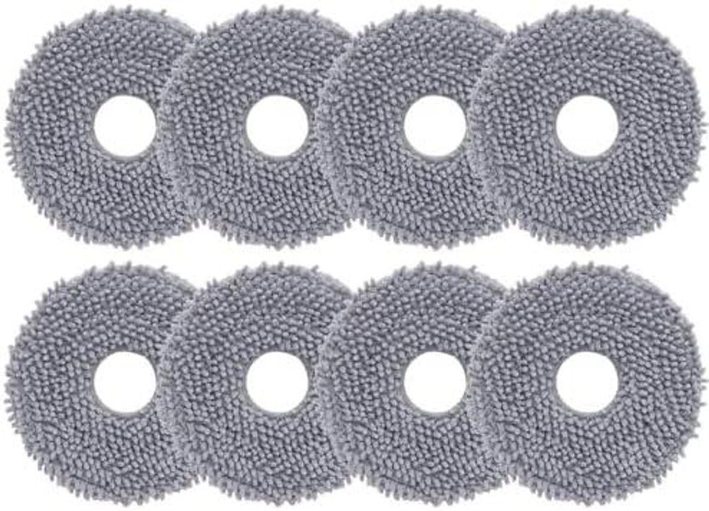 8 Stück Wischpads Wischtücher Mop Zubehör für Roborock Q Produktbild 