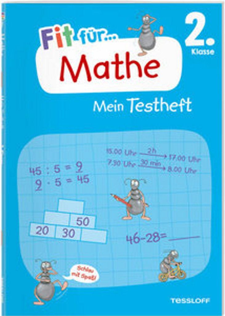 Fit für Mathe 2. Klasse. Mein Testheft Produktbild 