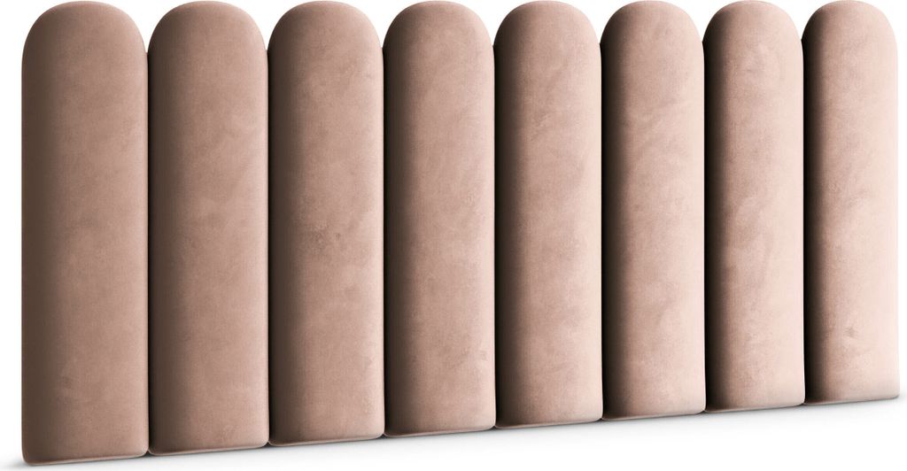 Polsterpaneel ovales WANDPOLSTER Wandkissen Bettkopfteil Produktbild 