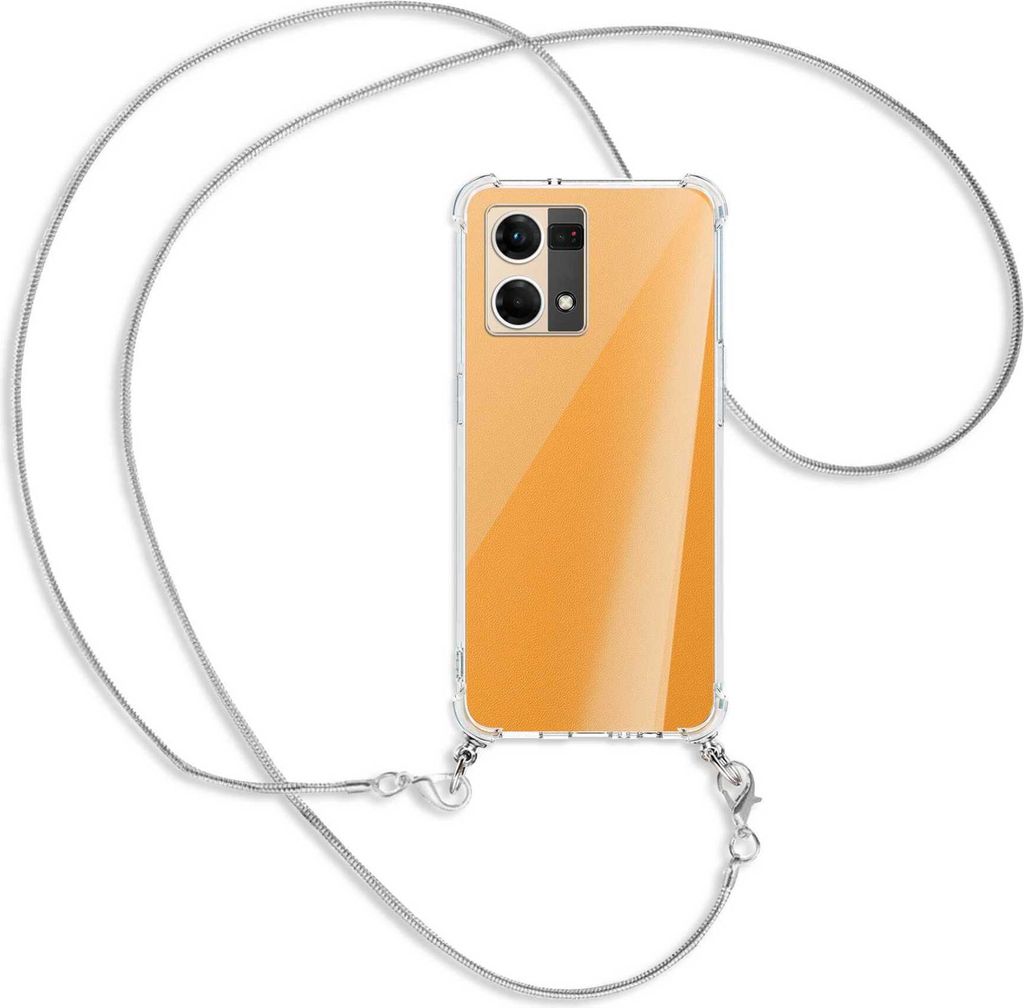 Handykette Backcover-Schutzhülle mit Band (Metall Produktbild 