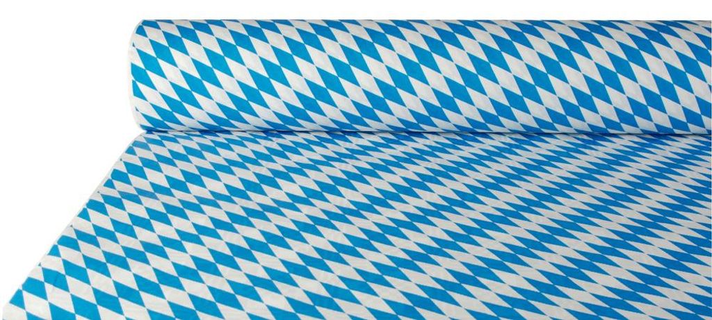 PAPSTAR  12544 PAPSTAR Damast-Tischtuch "Bayrisch Blau", Zdjęcie produktu 
