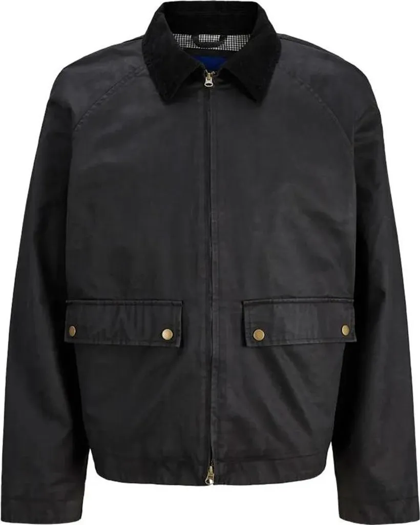 Giacca Cerata Bedford Jack & Jones Nero - Taglia M Uomo Online