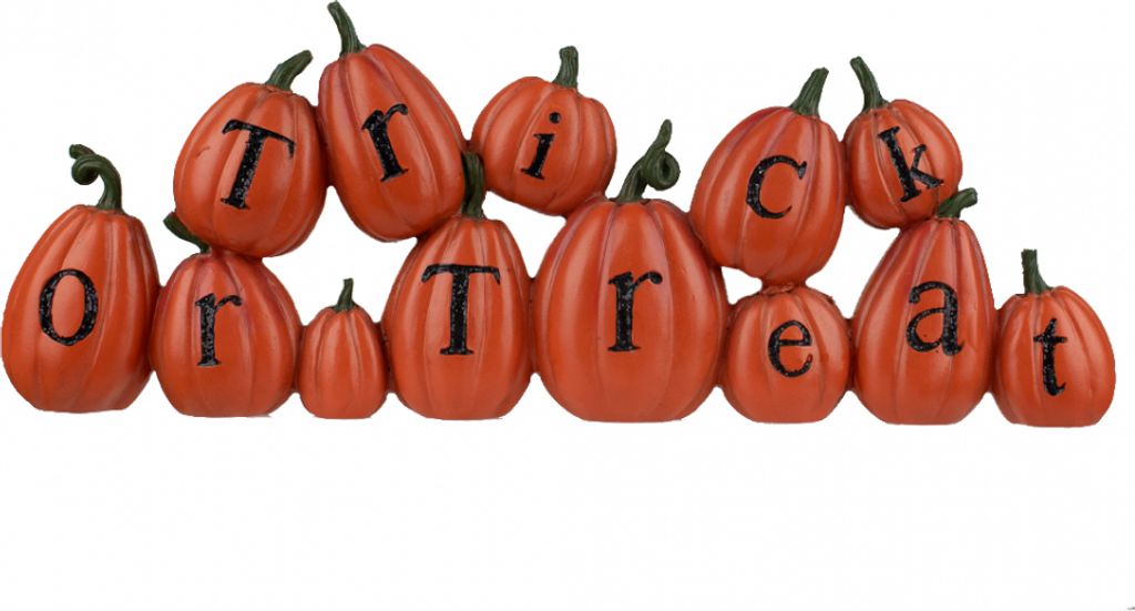 Trick or Treat Kürbis Berg als Dekoration 35cm