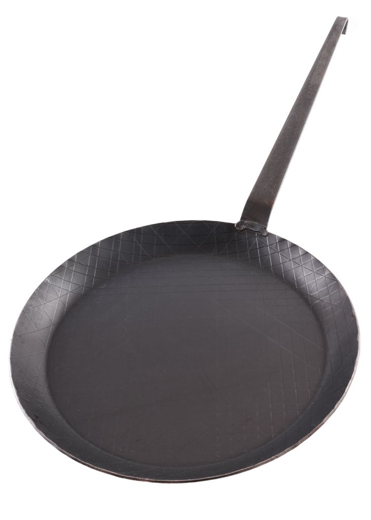 Bratpfanne mit geschmiedetem Hakenstiel, ca. 40 cm Produktbild 