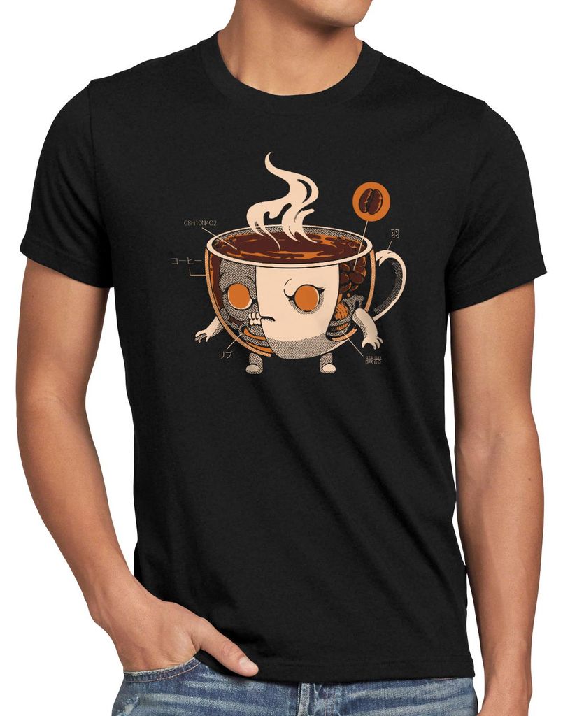 style3 Coffee Kaiju Herren T-Shirt