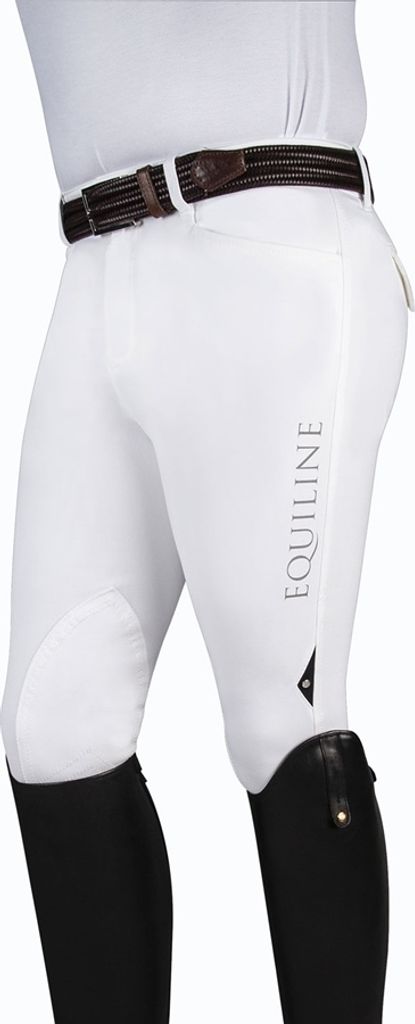 Equiline Herren Reithose Kniebesatz Grafton Mikrofaser