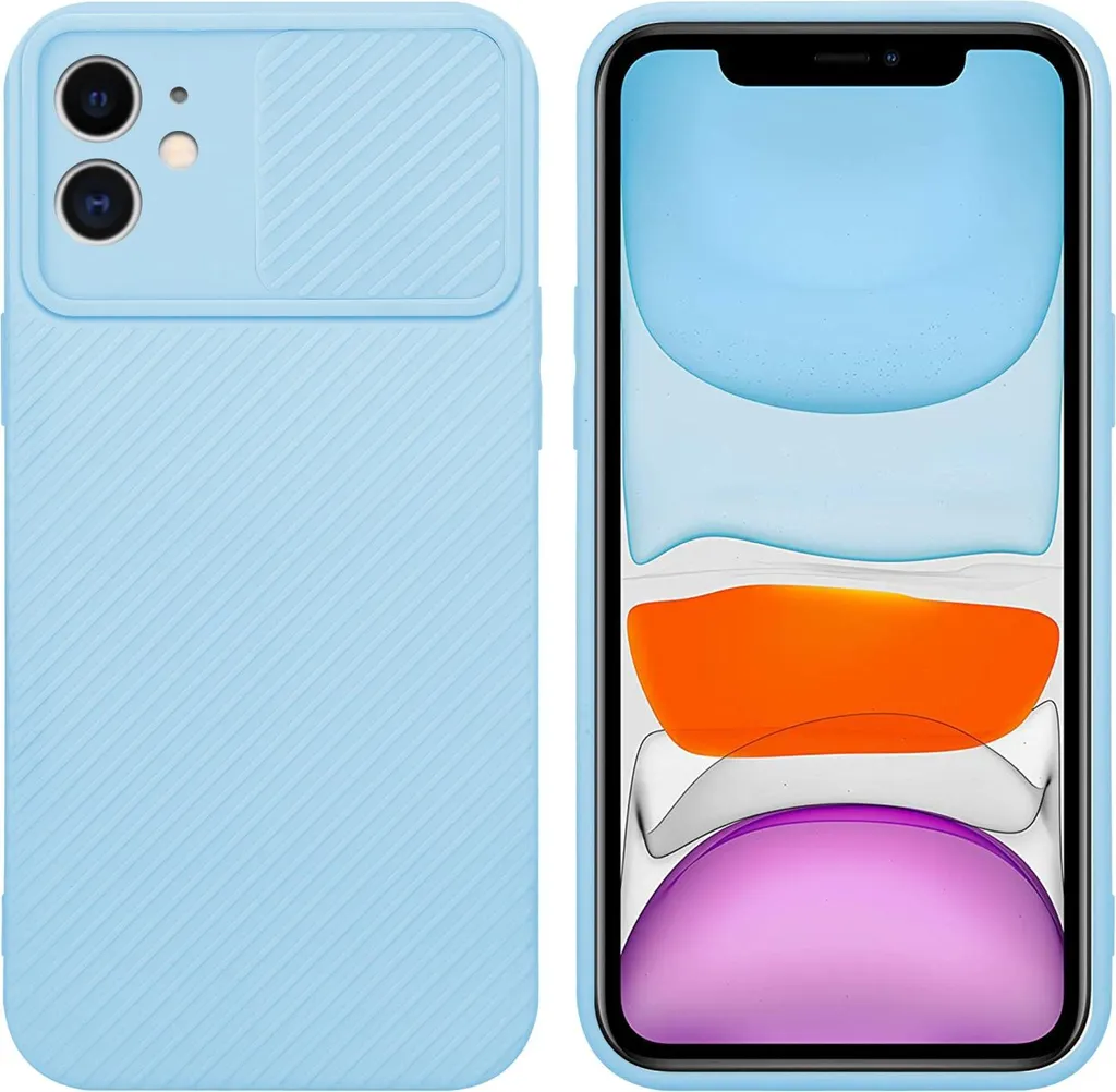 Custodia Blu iPhone 11 Cadorabo - Design Slim e Protezione Lenti