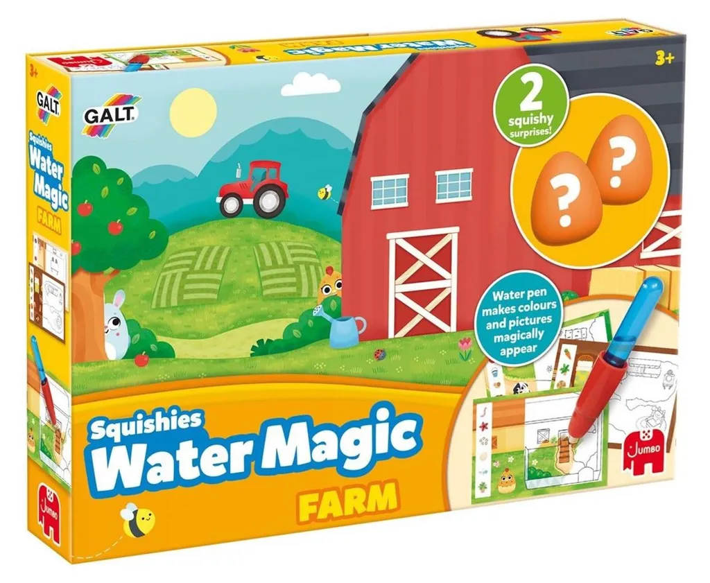 Kit Dessin Voyage Squishies Water Magic Ferme pour Occuper vos Enfants