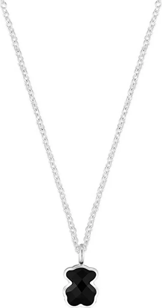 Collier en argent ours en peluche 115434540 - Pendentif avec chaîne