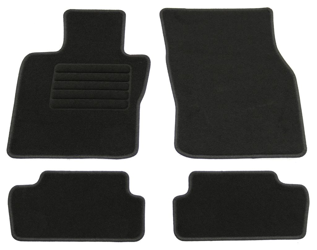 Fußmatten-Set für Mini F56, 03/2014-12/2017 (nur 3-türer), 4-teilig, Schwarz