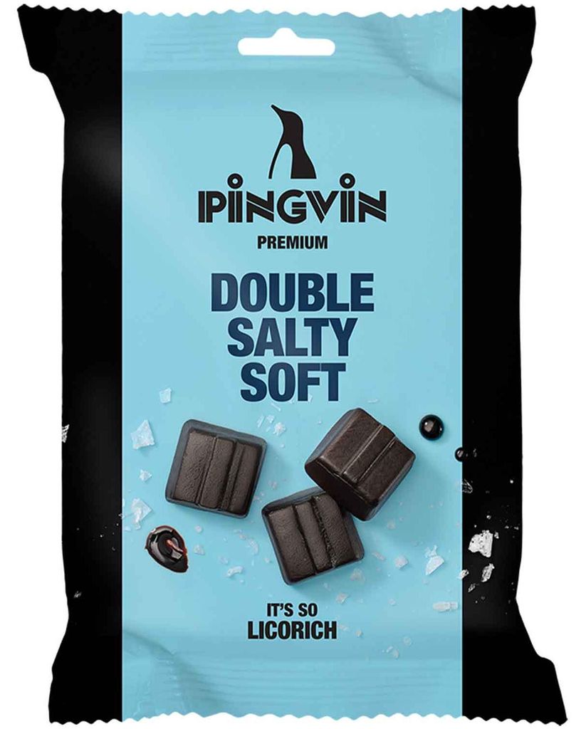 Toms Pingvin Premium Double Salty Soft 90g Produktbild 