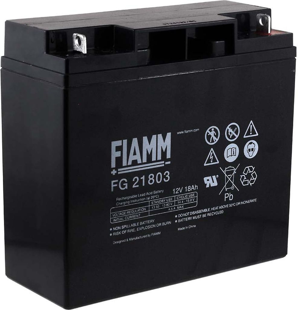 FIAMM Batterie au plomb rechargeable FG21803 Image du produit 