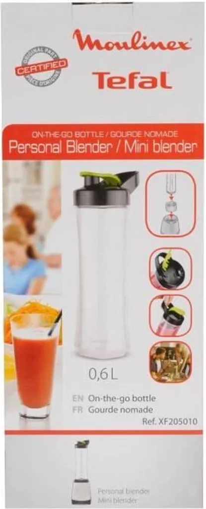 Accessori MOULINEX XF205010 Borraccia Nomad 0,6L per Mini Blender