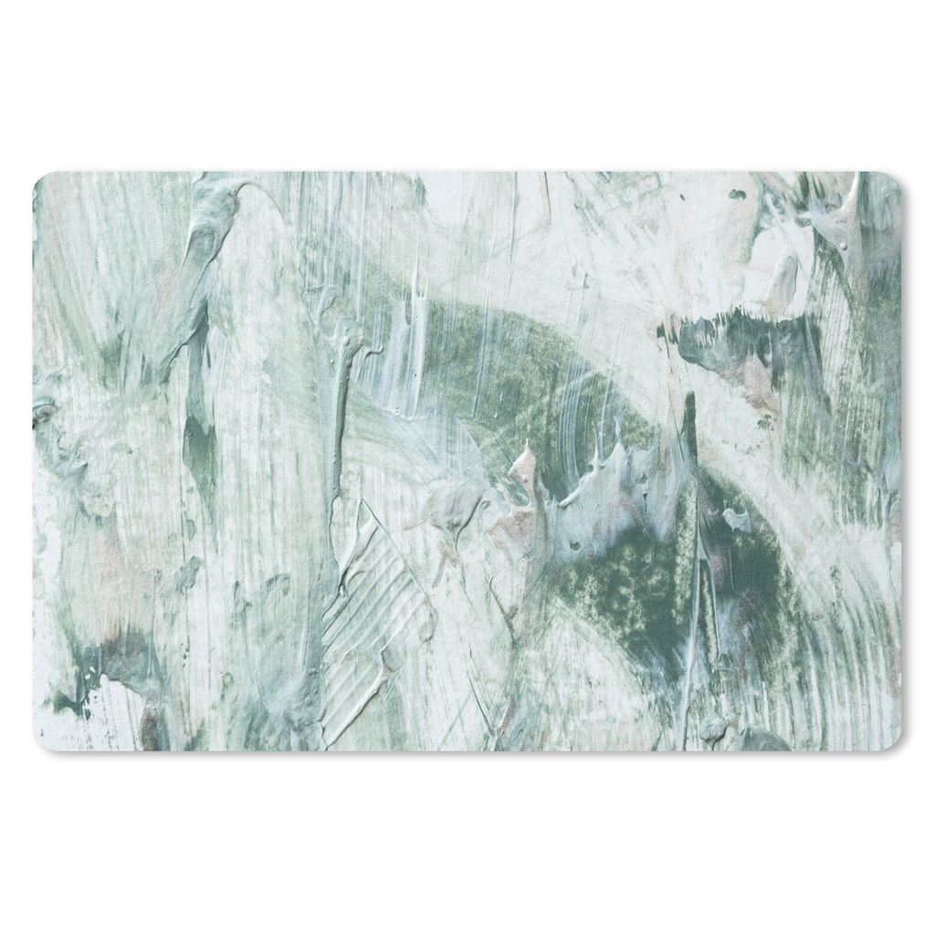 MuchoWow Schreibtischunterlage Gartendekoration - Farbe - Abstrakt 60x40 cm - XXL Mauspad - Großes Mauspad