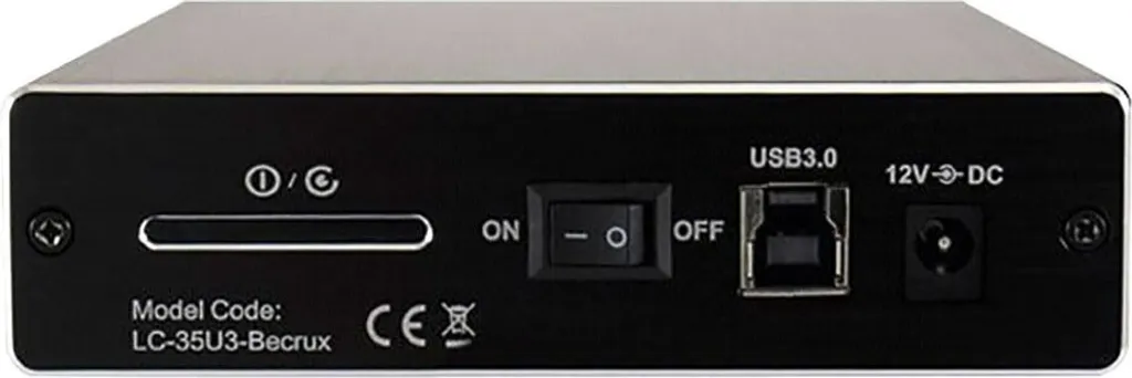 Case HDD 3.5 LC-Power LC-35U3-Becrux SATA III USB 3.0 Nero - 5