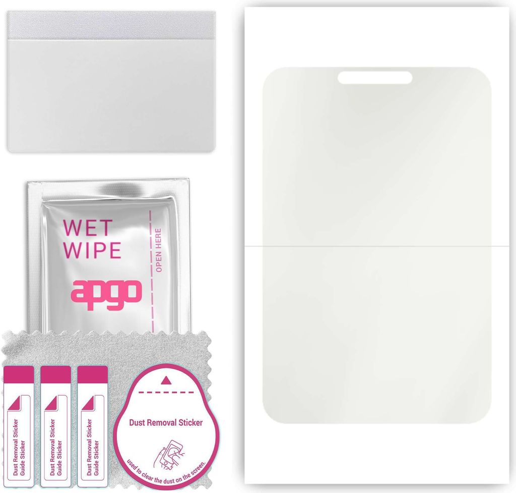 apgo Hydrogel Schutzfolie, Matt, kompatibel mit Nokia 8000 4G, flexibele Displayschutzfolie, Folie mit Positionierhilfe, Anti-Fingerprint, kratzfes...