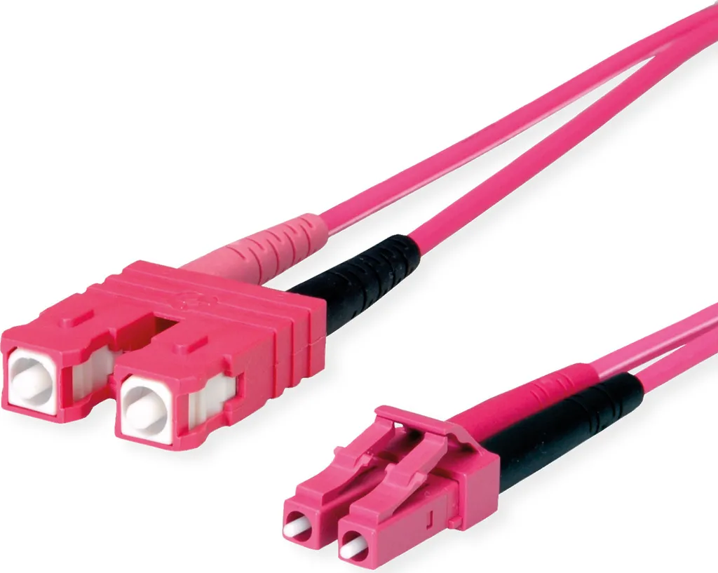 Câble fibre optique Telegärtner OM4 1m pour supprimer les lenteurs