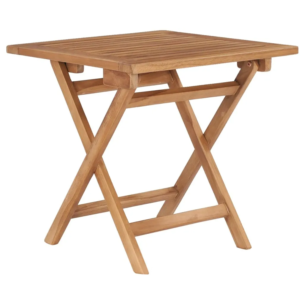 Tavolino da Esterno in Teak 45x45 cm: Crea il tuo Angolo di Paradiso