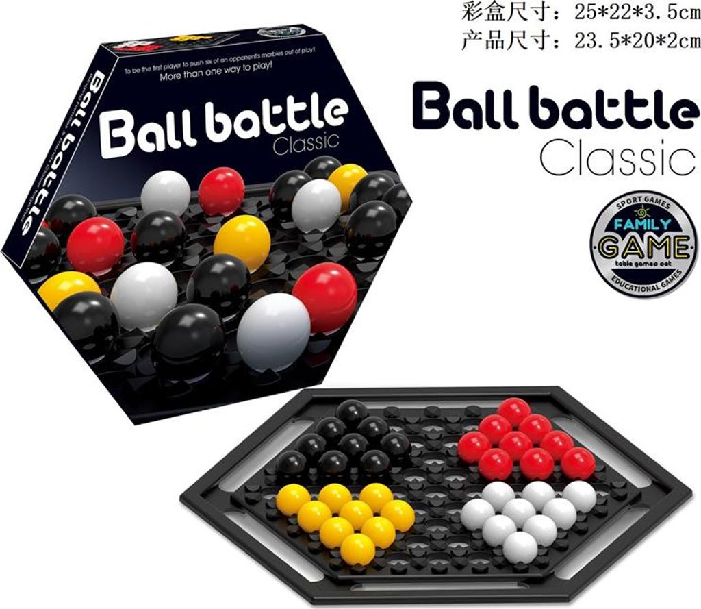 Gra Abalone Knikkerspiel dla 2–4 graczy – strategiczna gra Zdjęcie produktu 