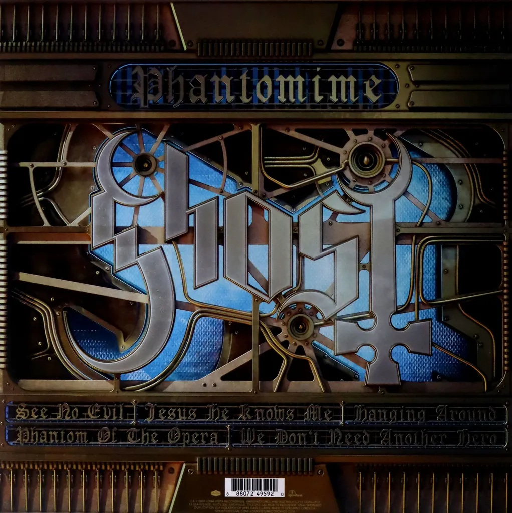 Édition Limitée Ghost Phantomime EP Vinyle Transparent Rock Collector 12"