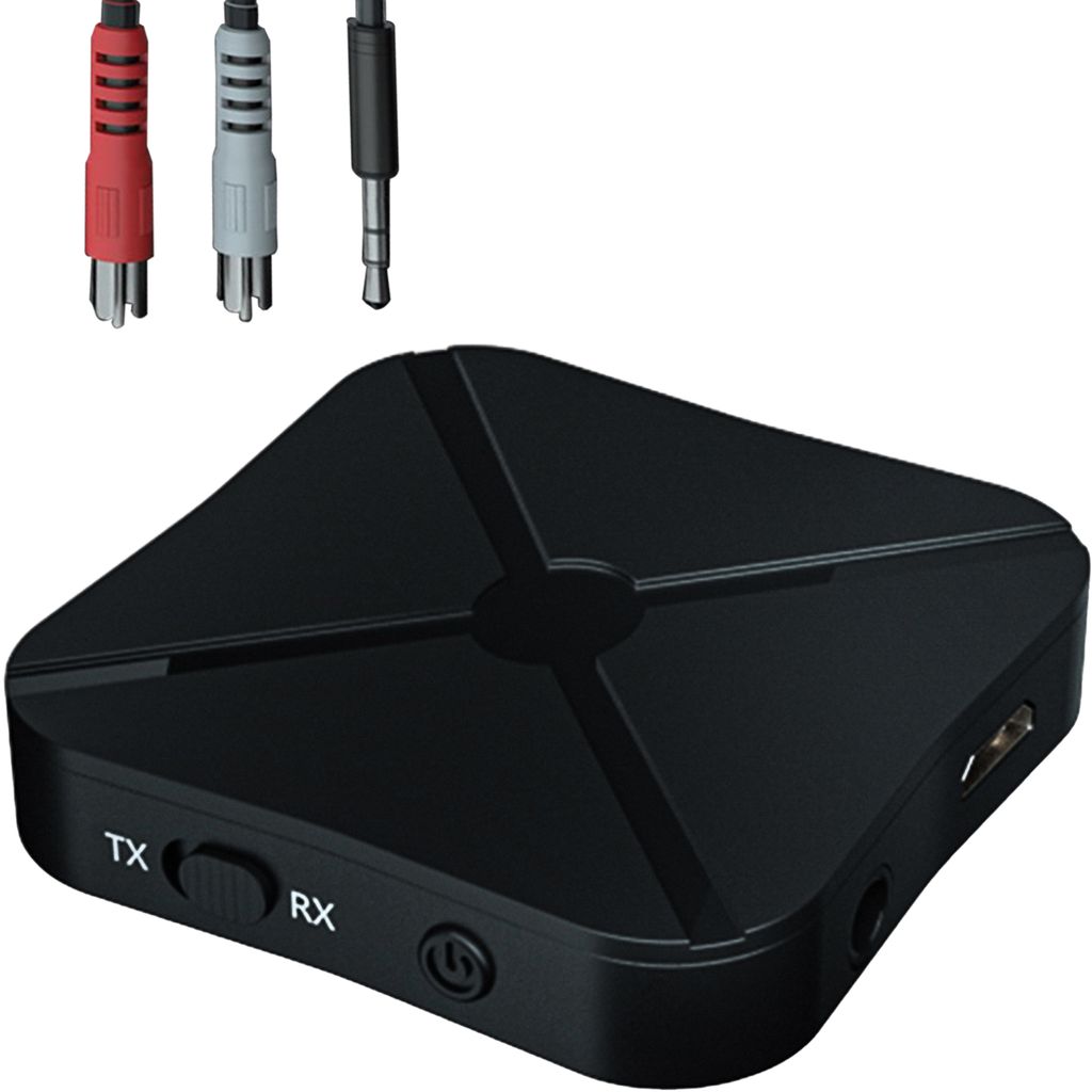 Bluetooth Transmitter Empfänger 3.5mm Audio Sender Adapter USB TV PC  Kopfhörer