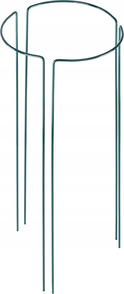 Tuteur métallique pour fleurs et massif de jardin - Set de 3 tiges 115cm