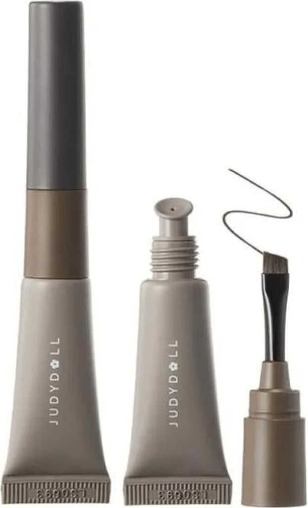 Judydoll 2 In 1 Eyeliner Eyebrow Gel #02 Dark Brown 5g – dunkelbraunes Augenbrauengel