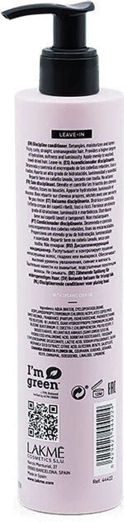Lakmé Teknia Frizz Control Conditioner Bändigender Produktbild 4
