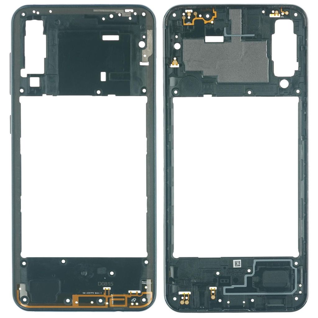 Samsung Galaxy A30s SM-A307F Mittelgehäuse Rahmen, schwarz Produktbild 