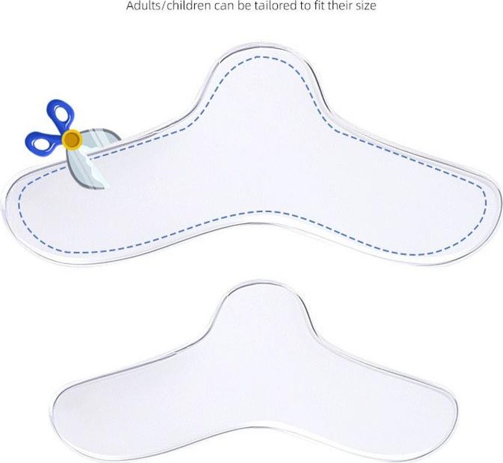 INF Coussinets Nasaux enPolyuréthaneTransparent - Confort Image du produit 