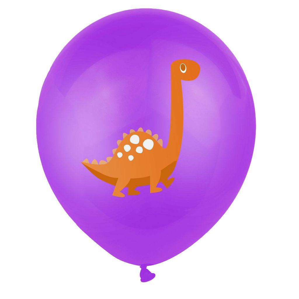 Oblique Unique 10 Dino Luftballons für Kinder