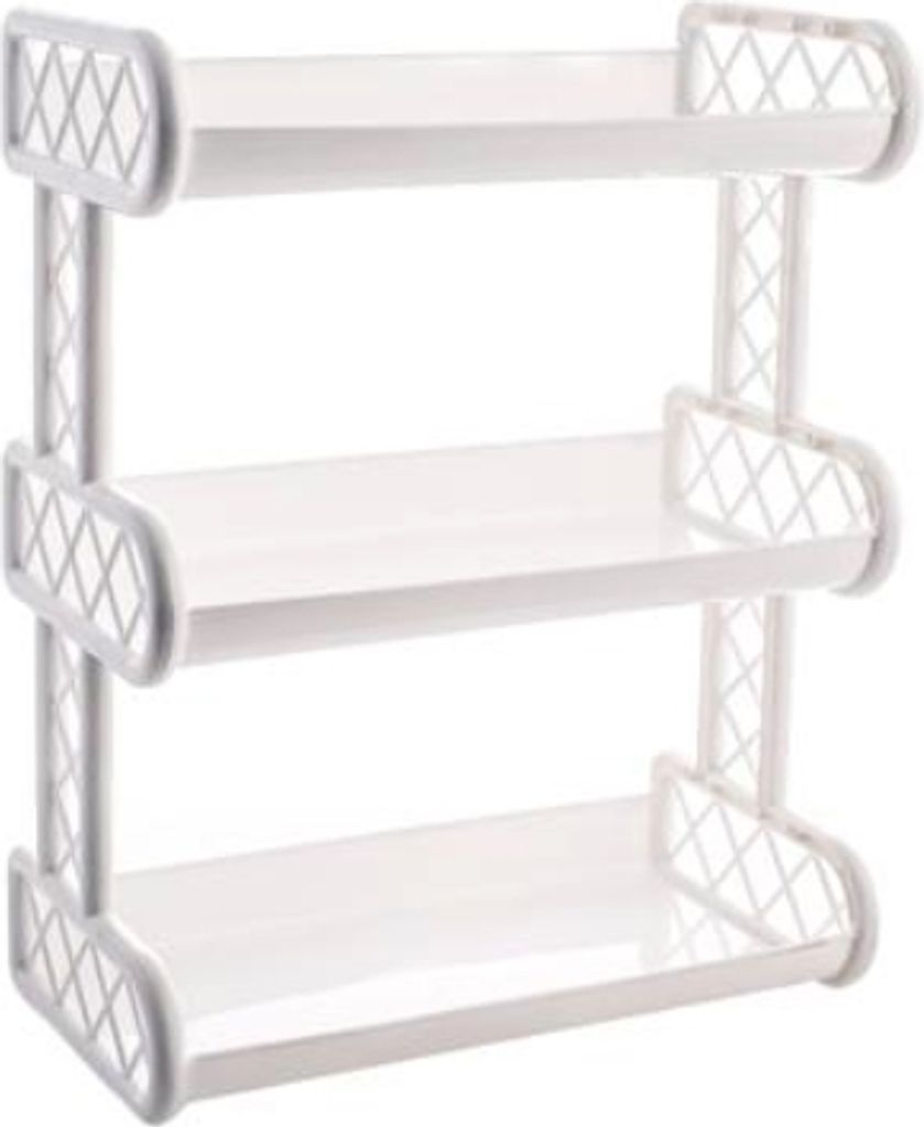 Półka plastikowa 3 poziomy 32,4x17,7x41,4cm BRAVO biała Zdjęcie produktu 