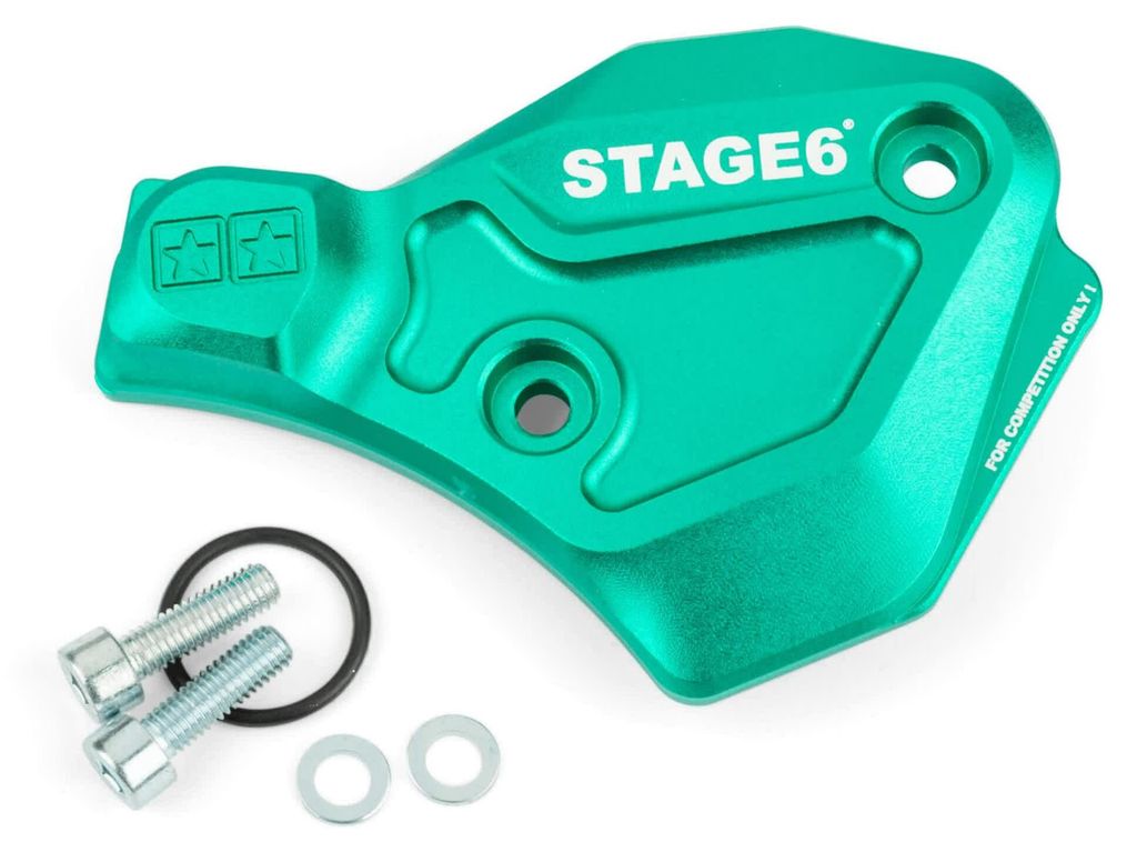 STAGE6 Aluminium-Ölpumpenabdeckung Türkis AM6