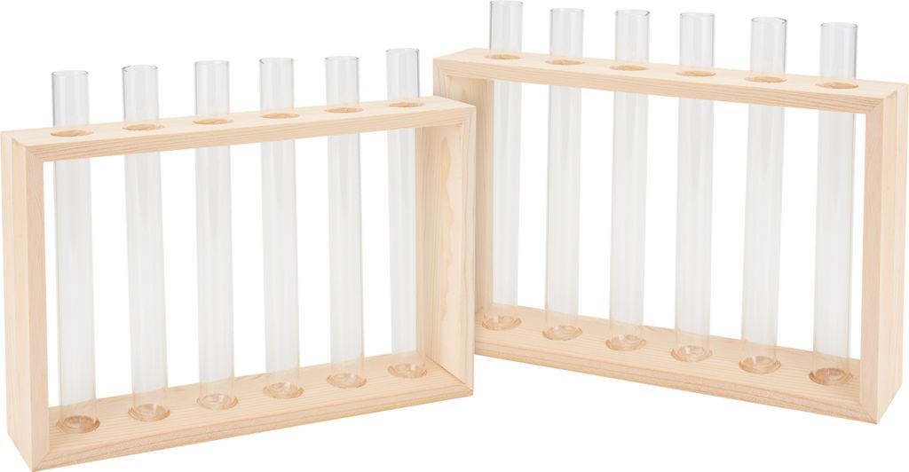 VBS Vasen Reagenzglashalter "Cube", 2 Stück Produktbild 