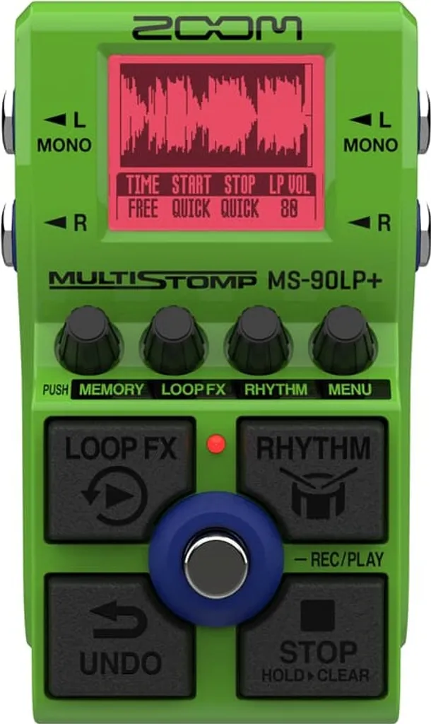 Zoom MS-50G+ MultiStomp Pédale d'Effets Guitare avec Multi-Effets Intégré - 4