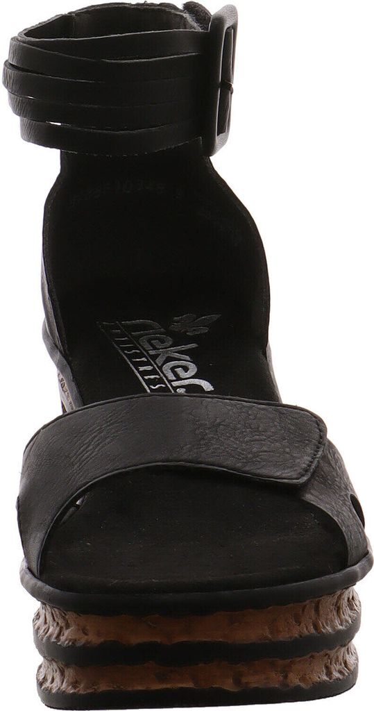 Rieker Damen Keilsandalette schwarz Produktbild 57