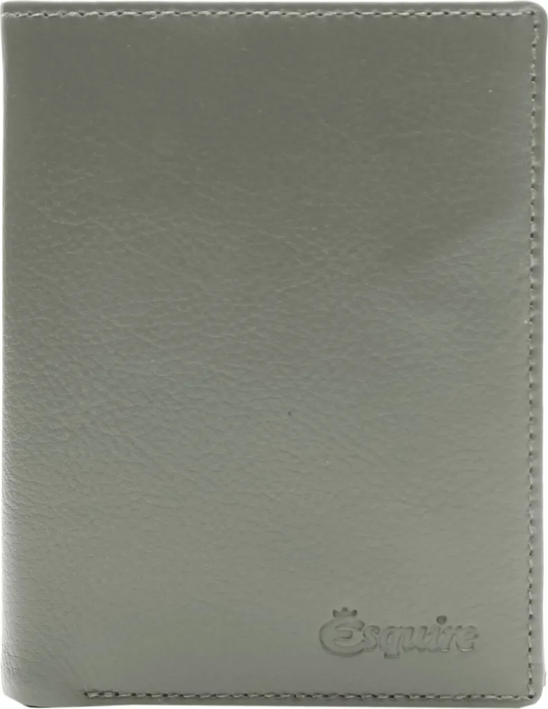 Porte-monnaie Cuir Esquire Peru Olive : Fini l'encombrement Inutile