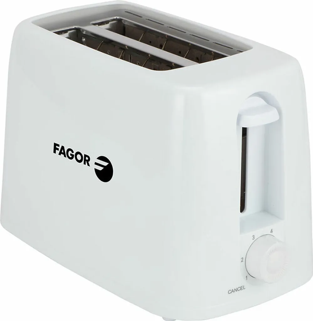 Grille-pain 2 fentes Fagor idéal pour petit-déjeuner varié et gourmand