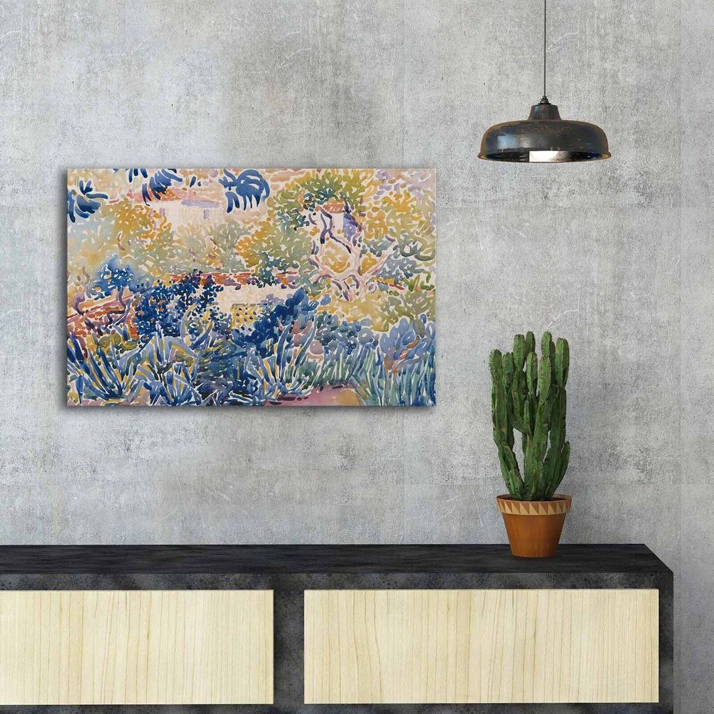 Wallity, FAMOUSART- CVT1457, Bunt, Leinwandbilder, 45 x 70 cm, 100% Wildleder -Leinwand