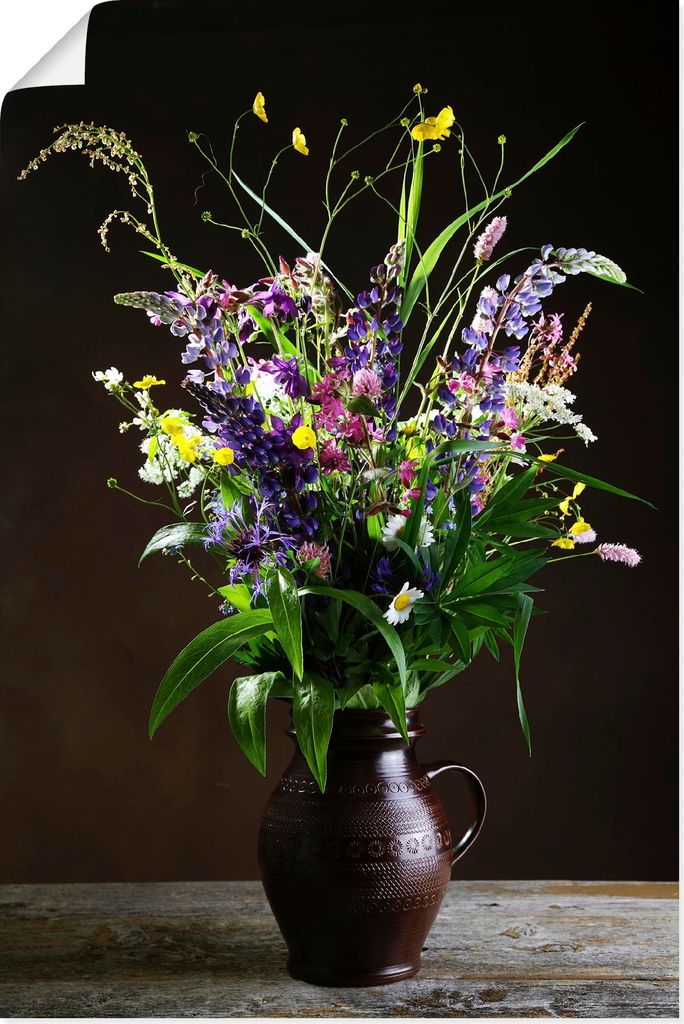 ARTland Poster Blumenstrauß Größe: 80x120 cm