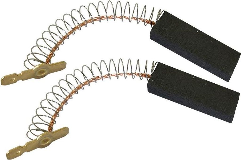 2x Kohlebürsten Kohlestifte für Waschmaschine Bosch Siemens AEG (154740 R)