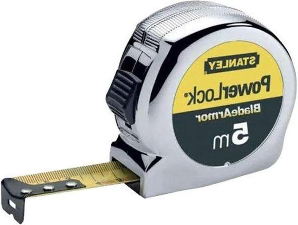 Mètre ruban professionnel 5m Powerlock haute résistance Blade Armor 25mm