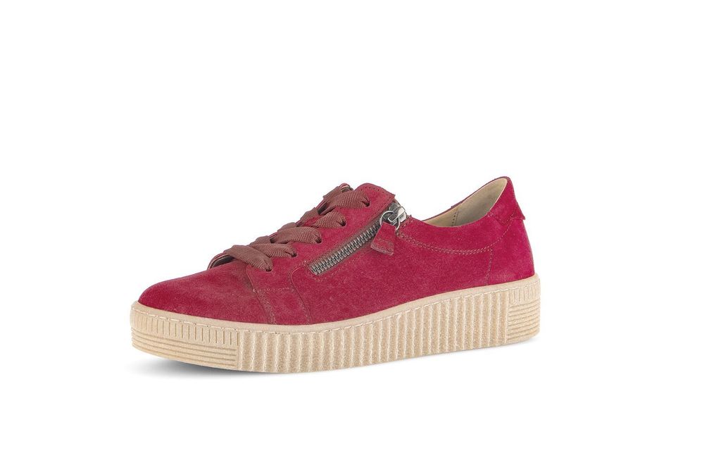 Gabor Komfort Schnürschuhe Damen 31383736313435 Rot 42 EU